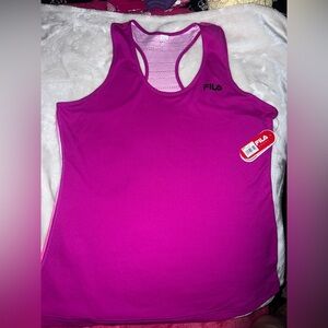 FILA Women's Vibrant Magenta Tank Top